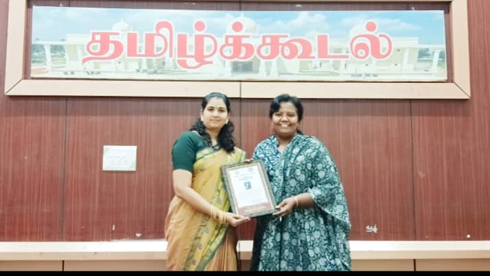'சங்க இலக்கியம் இன்றைய தலைமுறைக்கு என்ன சொல்லுகிறது' என்ற தலைப்பில் தமிழ்க்கூடலுரை
