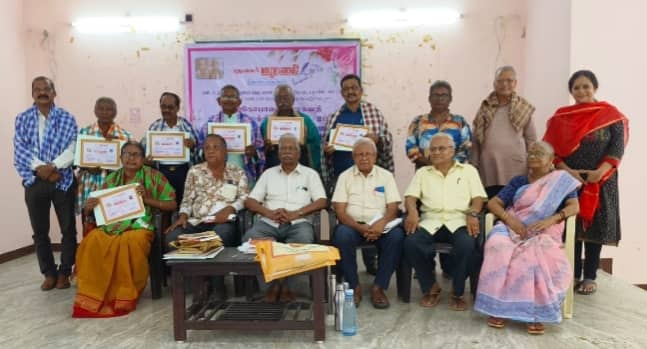 புதுவைப் பரணி’ இலக்கிய இதழ் சார்பில் நடத்தப்பட்ட “ராஜகோபாலன் சரஸ்வதி நினைவு இலக்கியப் போட்டி 2025” வெற்றியாளர்களுக்கான பரிசளிப்பு விழா