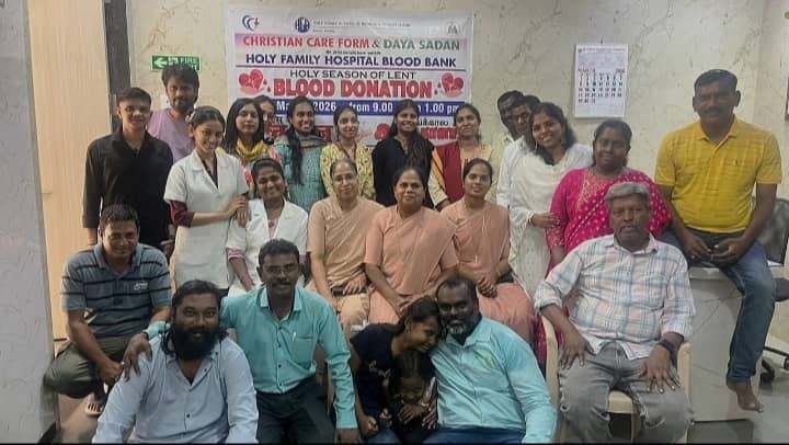 மனிதநேயத்தின் சங்கமம்: தாராவியில் புனித தவக்காலத்தை முன்னிட்டு எழுச்சியுடன் நடைபெற்ற இரத்த தான முகாம்