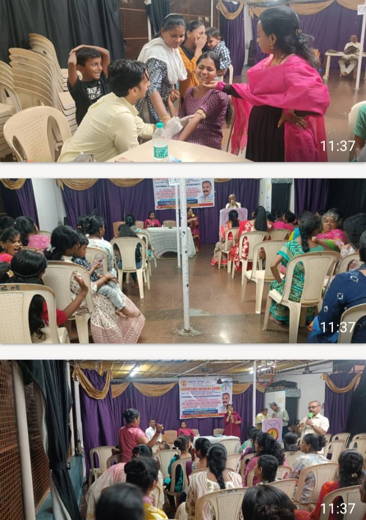 மலாடு தமிழர் நல சங்கத்தின் சார்பில் சர்வதேச மகளிர் தினம் கொண்டாட்டத்தை முன்னிட்டு சிறப்பு மருத்துவ முகாம்