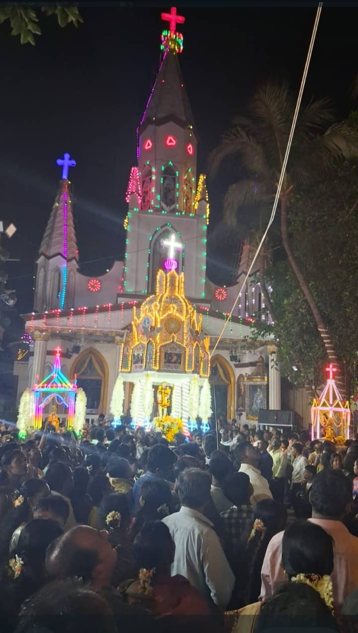 பாண்டு மேற்கு தெம்பிபாடாவில் உள்ள புனித அந்தோனியார் ஆலயத்தின் 67வது ஆண்டு திருவிழா  கோலாகலமாக கொண்டாட்டம்